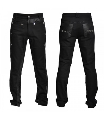 Men Gothic Pant Steampunk Gothic Uniform Pant